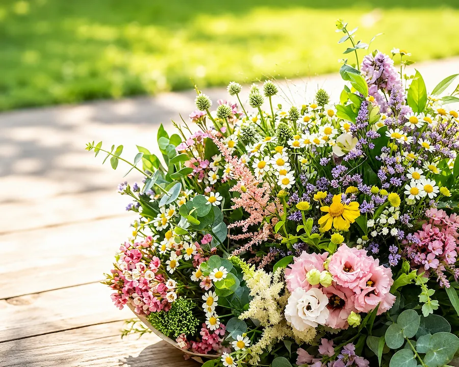 Colourful everyday bouquet from All Blooms Florist