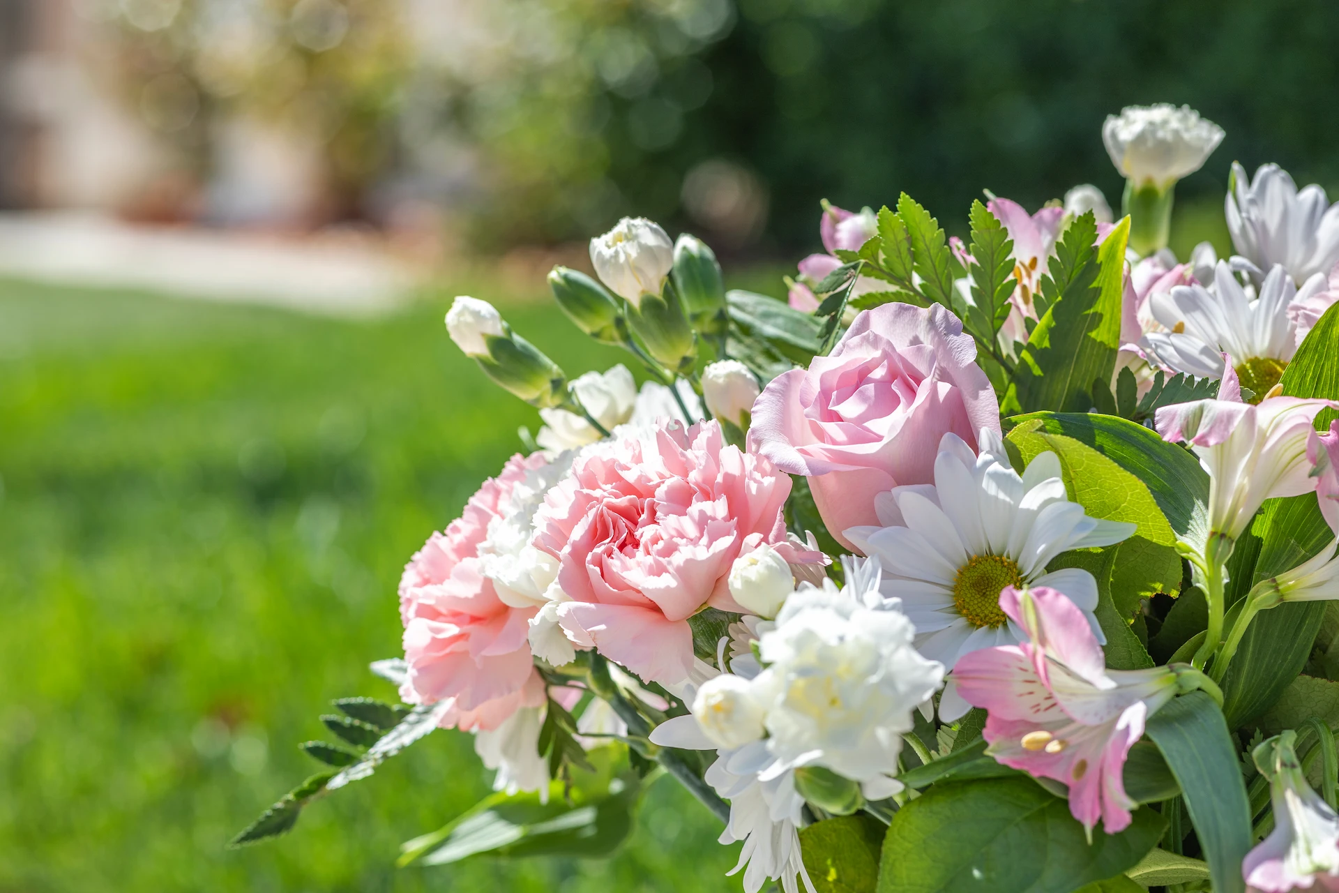 Hand-tied everyday bouquet from All Blooms Florist Dublin
