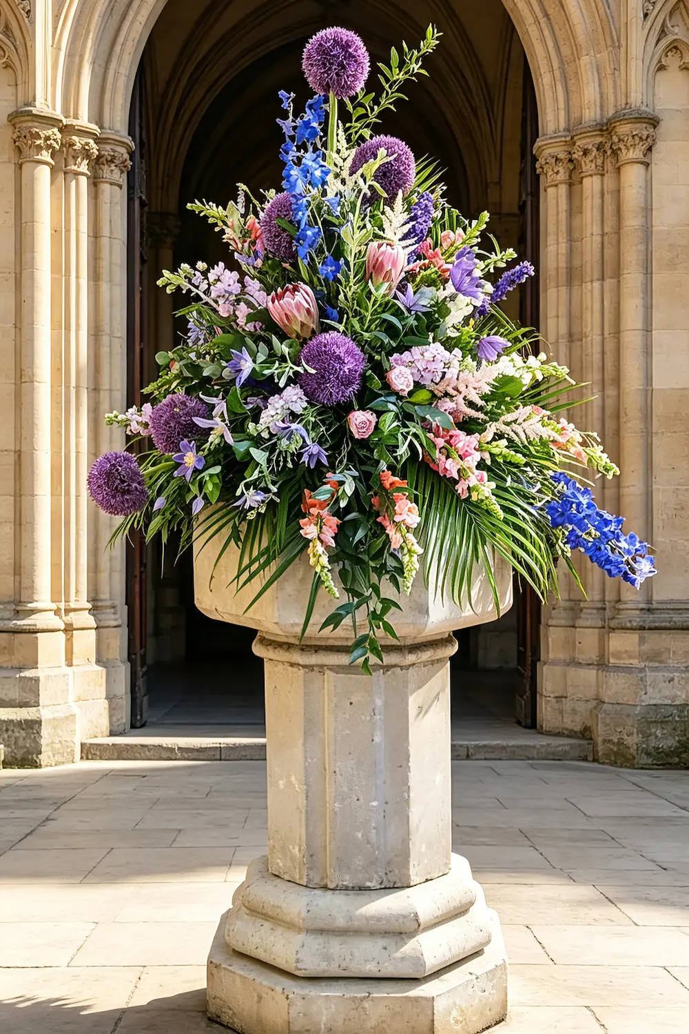 Wedding flowers by All Blooms Florist, Dublin